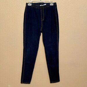 DG2 by Diane Gilman Stretch Denim Jeans Pull On Elastic Waist Women's Size (MT)